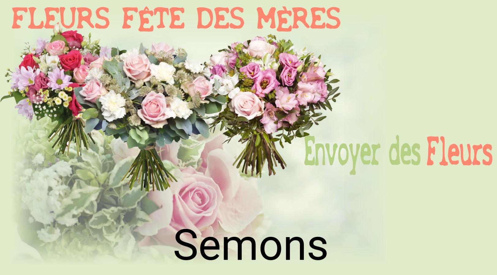 Bouquet de Fête des Mères livré à Semons